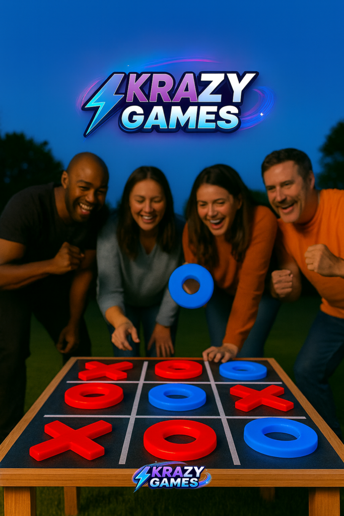 Krazy Tic Tac Toe svg+xml;charset=utf