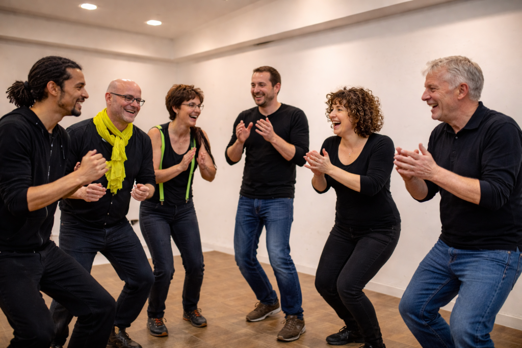 Percussions Corporelles by Plein Vol 2 svg+xml;charset=utf