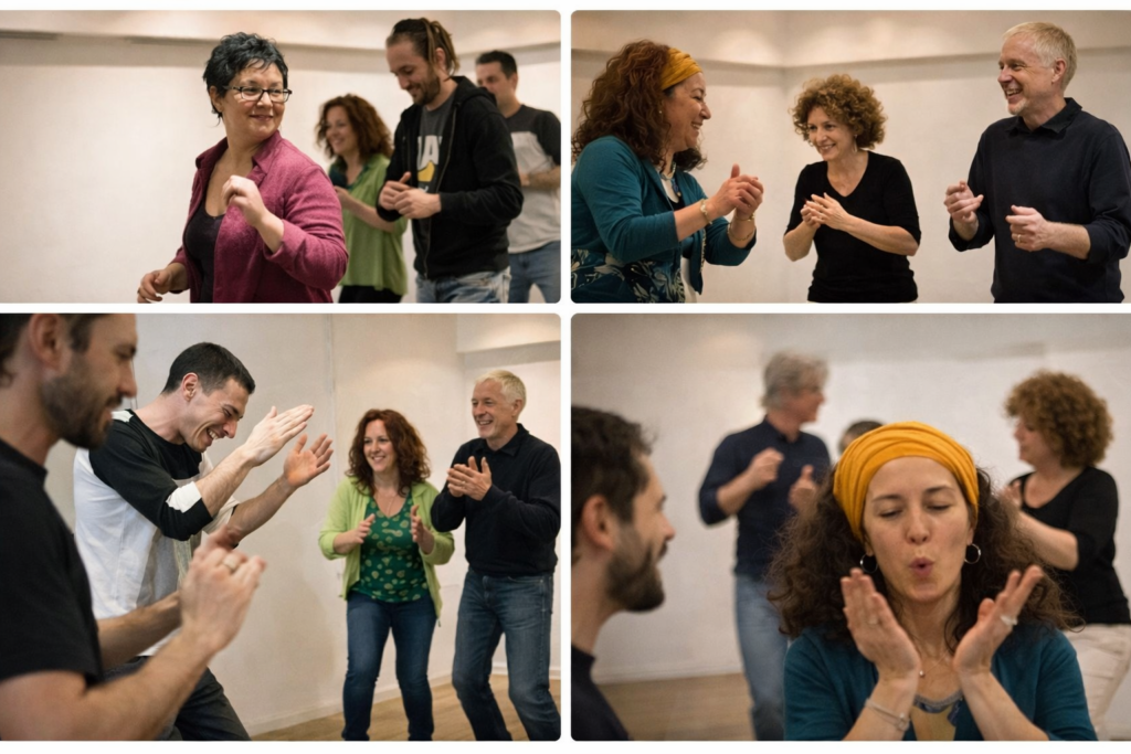 Percussions Corporelles by Plein Vol 5 svg+xml;charset=utf