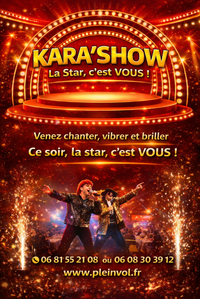 Plaquette Kara' show 2026 svg+xml;charset=utf